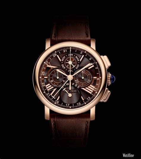 rotonde de cartier chronograph watch|rotonde de cartier watch.